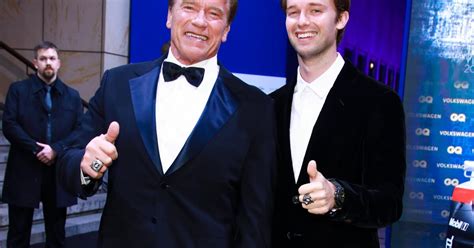 Arnold Schwarzenegger Fier De Son Fils Patrick C Est Un Peu Mon