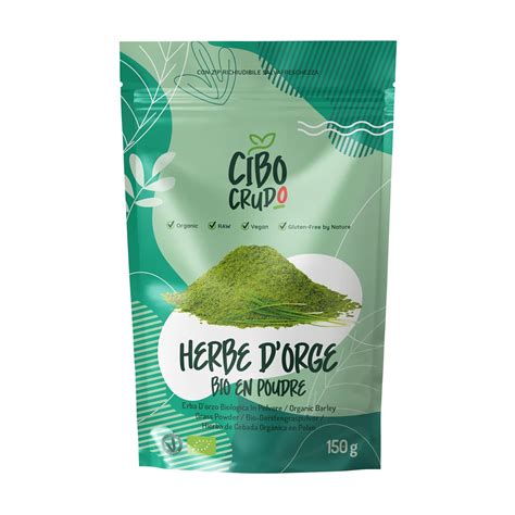 Herbe Dorge Bio En Poudre 150g Riche En Chlorophylle Source De