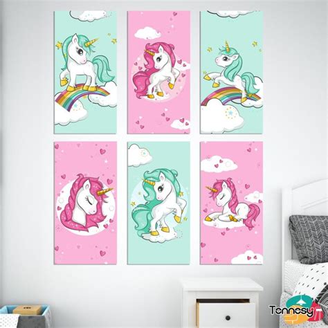 HIASAN DINDING UNICORN LUCU WALL DECOR UNICORN PAJANGAN KAYU UNICORN