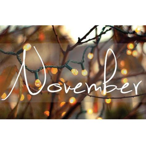mois novembre november page