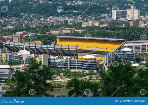 Pittsburgh Heinz Stadium editorial stock image. Image of orange - 159489919