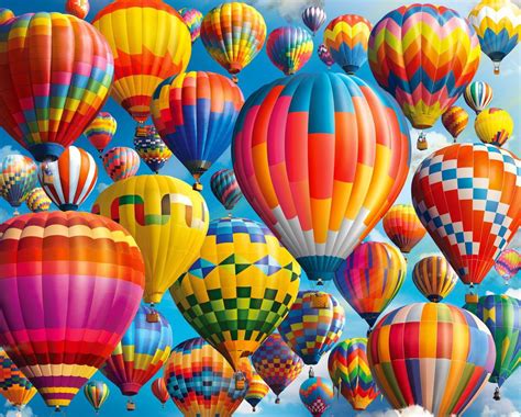 Springbok Hot Air Balloon Fest Piece Jigsaw Puzzle Adults