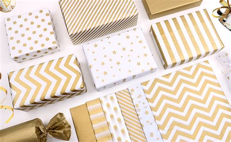 Amazon Mamunu Sheets Gold Tissue Paper Set Metallic Gold