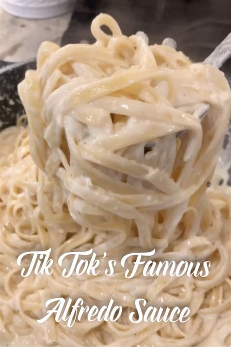 Tik Tok Alfredo Recipe Banana