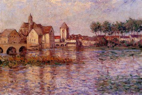 Moret sur Loing, 1892 - Alfred Sisley - WikiArt.org