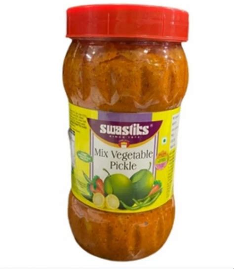 Swastiks Mix Vegetable Pickle Packaging Type Jar 5kg At Rs 350 Jar In Bengaluru