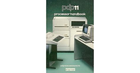 Pdp 11 Processor Handbook By Digital Equipment Corporation