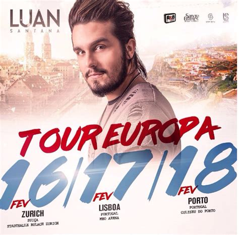 Show Luan Santana 2022 Ingressos Datas Locais IEF Notícias