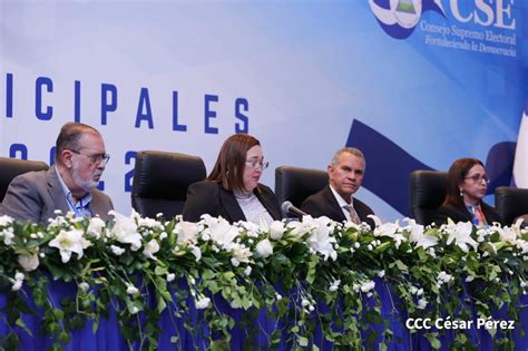 Cse De Nicaragua Ofrece Primer Informe Con Resultados Electorales