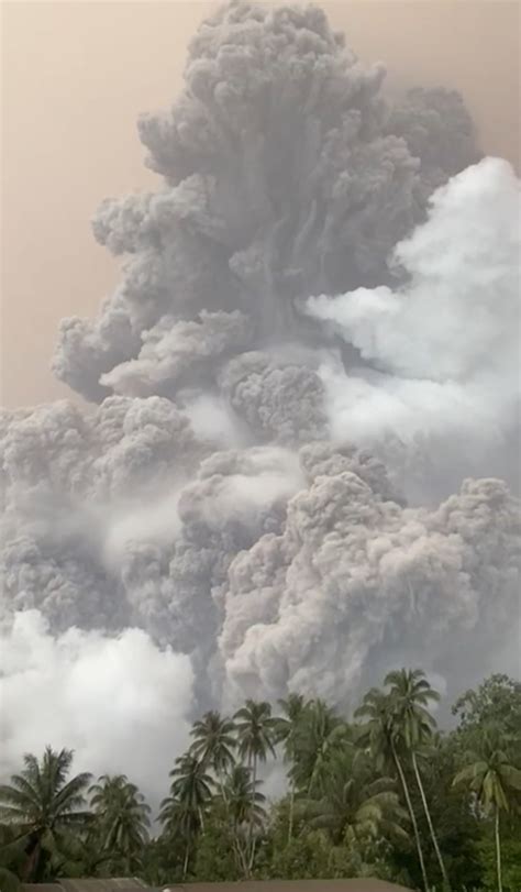 Gunung Api Ruang Sitaro Kembali Mengamuk GLOBAL BERITA