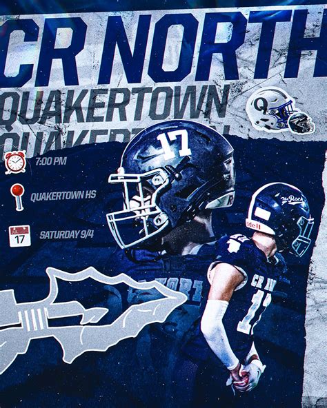 Council Rock North Football Graphics on Behance