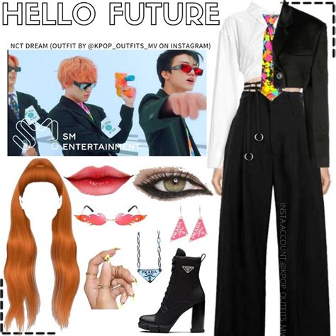 NCT DREAM HELLO FUTURE MV INSPIRED OUTFIT 3 KPOP OUTFITS MV ON