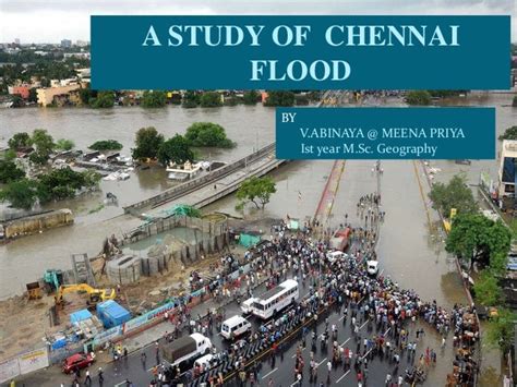 Chennai flood 2015- causes and effects