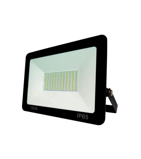 Proyector Led Extraplano Ip W K V Negro Fbright