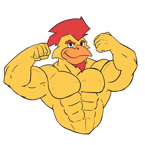 Buff Chicken By Kemarux On Deviantart