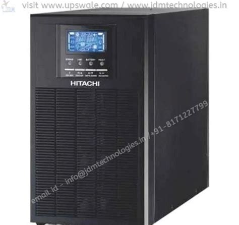 Hitachi Hirel Kva Phase Igbt On Line Ups Batteries Hs At