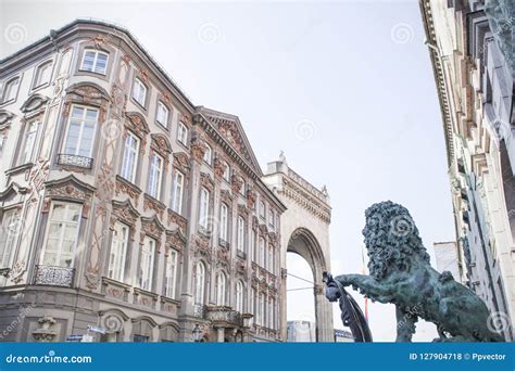 Munich, Germany - Houses. City Editorial Stock Photo - Image of ...