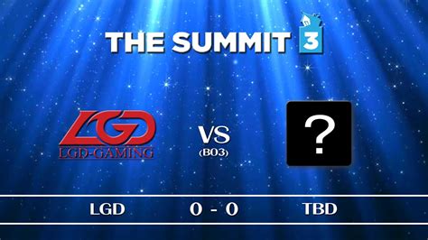 The Summit 3 LGD Vs EG BO3 YouTube