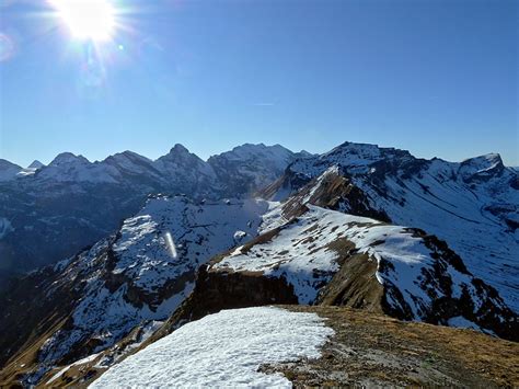 Blick hinüber zum Schilthorn Fotos hikr org