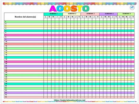 LISTA DE ASISTENCIA Y CONTROL DE EVIDENCIAS FORMATOS EN WORD ... 