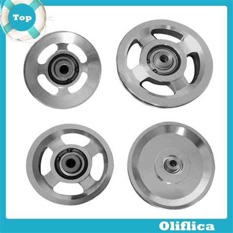 Aluminium Alloy Bearing Pulley Wheel Fitness Gym Equipment Replacement