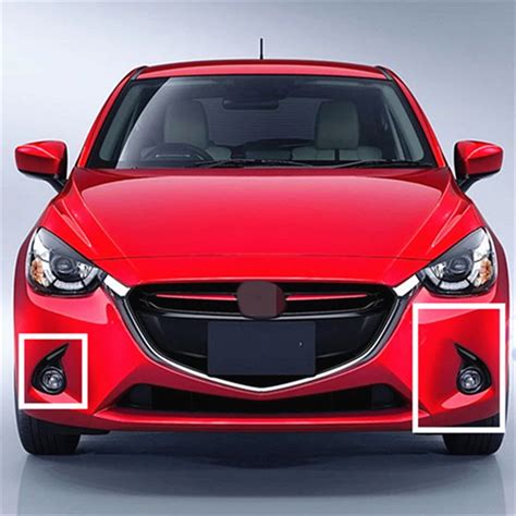 Car Flashing 2 Pcs Car Styling For Mazda 2 Demio 2014 2015 2016 LED DRL