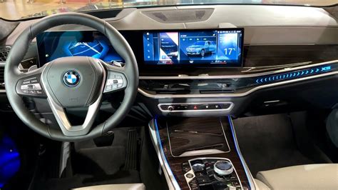 New BMW X5 2024 INTERIOR Details AMBIENT Lights New Infotainment