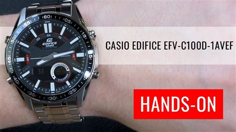 Hands On Casio Edifice Efv C D Avef Youtube