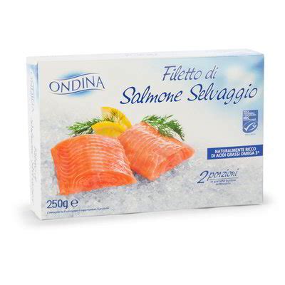 Filetto Di Salmone Selvaggio Surgelato Ondina Eurospin Spesa Online