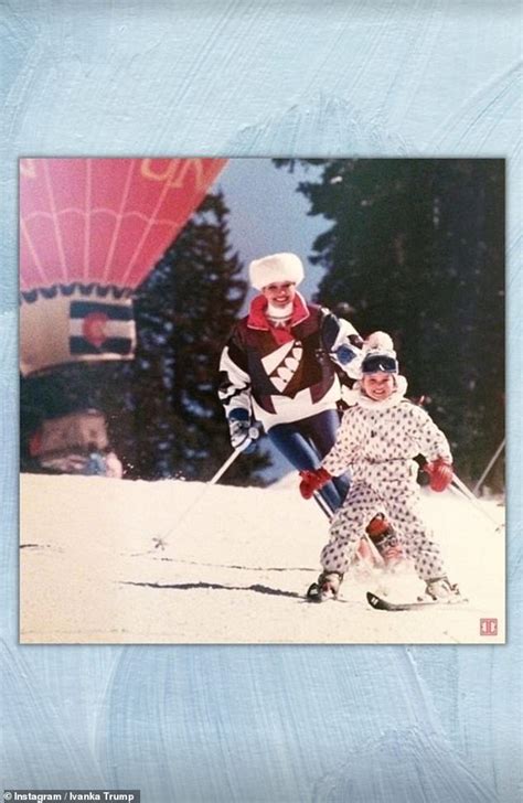 Ivana Trump Skiing