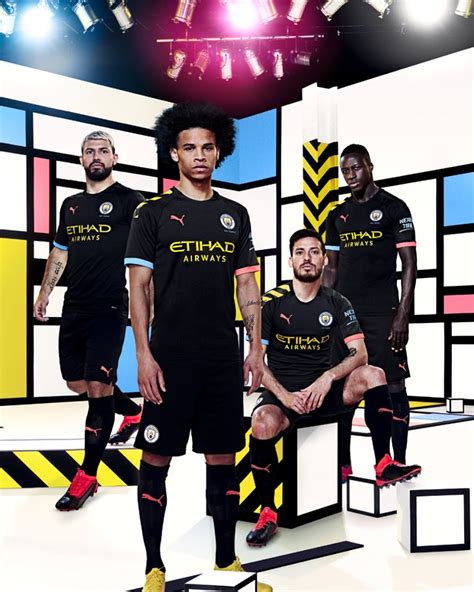 Manchester City Away Kit 2021 / Man City New 2020 21 Black Away Kit ...