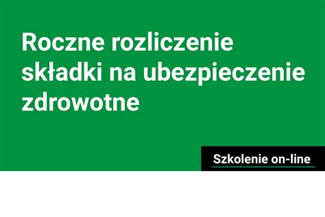 Zus Zaprasza Na Szkolenie On Line Roczne Rozliczenie Sk Adki Na