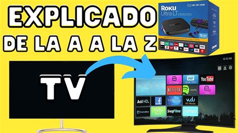 Como Convertir Tu Tv Normal En Una Smart Tv Con Roku Ultra Lt Youtube