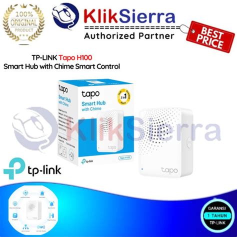 Jual TP LINK Tapo H100 Smart Hub With Chime Smart Control H 100 TPLINK