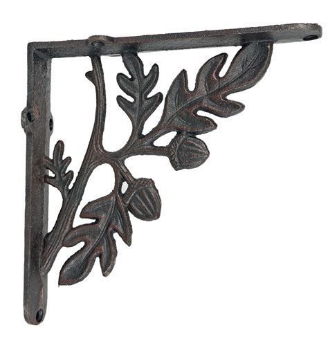 Snapklik.com : Rustic Branch Decorative Shelf Brackets 9 Inch, Rustic ...