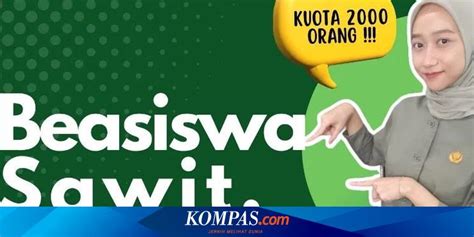 Beasiswa SDM Sawit 2023 Diumumkan Hari Ini Cek Benefit Yang Diberikan