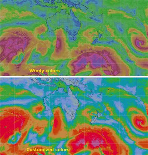 Wind speed values on map @ Windy Community