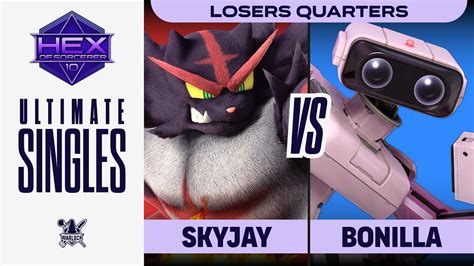 HOFSX Skyjay Incineroar Vs Bonilla R O B Losers Quarters SSBU