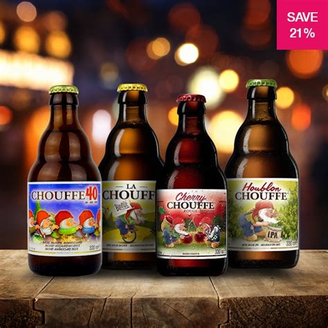 21 Off On La Chouffe 12x 330ml Mixed Beers Onedayonly