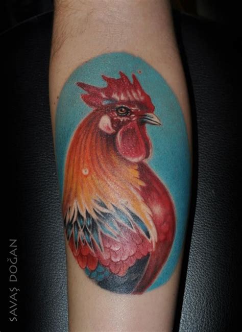 Rooster Tattoos