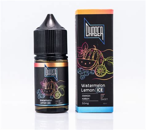 Жидкость Chaser Black New Ice Salt Watermelon Lemon Ice 30ml 30mg на