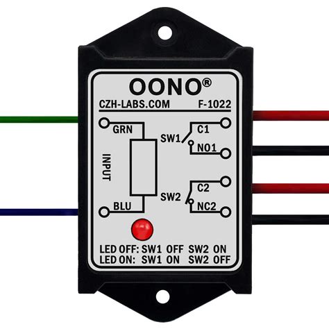 Oono Dpst No Nc Power Relay Module Ac V V V Control