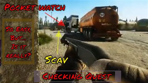 Getting The Pocket Watch Escape From Tarkov Customs Map YouTube