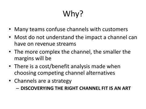 Mentor update 3 distribution channels | PPTX