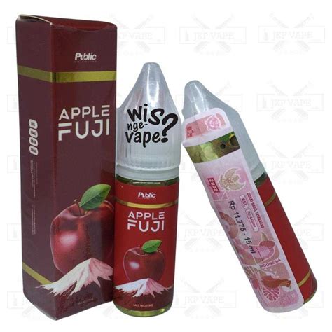 Jual Apple Fuji Ml Salt Nic Premium Liquid Vape By Public