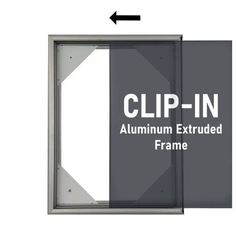 clip  aluminum extruded frame custom  yms uniko manufacturing