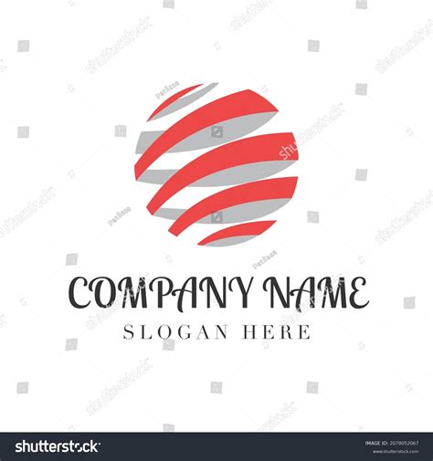 Company Name Logo Vector Design Stock Vector (Royalty Free) 2078052067 ...