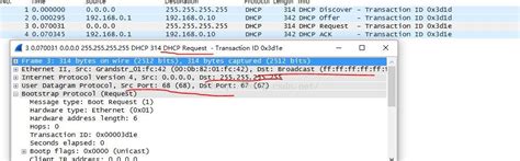 一次不同寻常的dhcp过程xcap发dhcp Request Csdn博客
