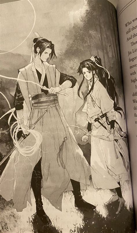 Jiang Cheng Jin Ling Mdzs Novel Illustration Cute Anime Profile