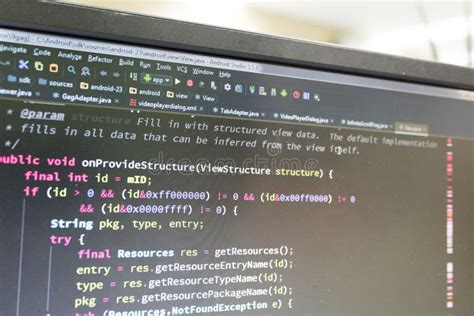 Coding on screen stock image. Image of letter, frontend - 67056297